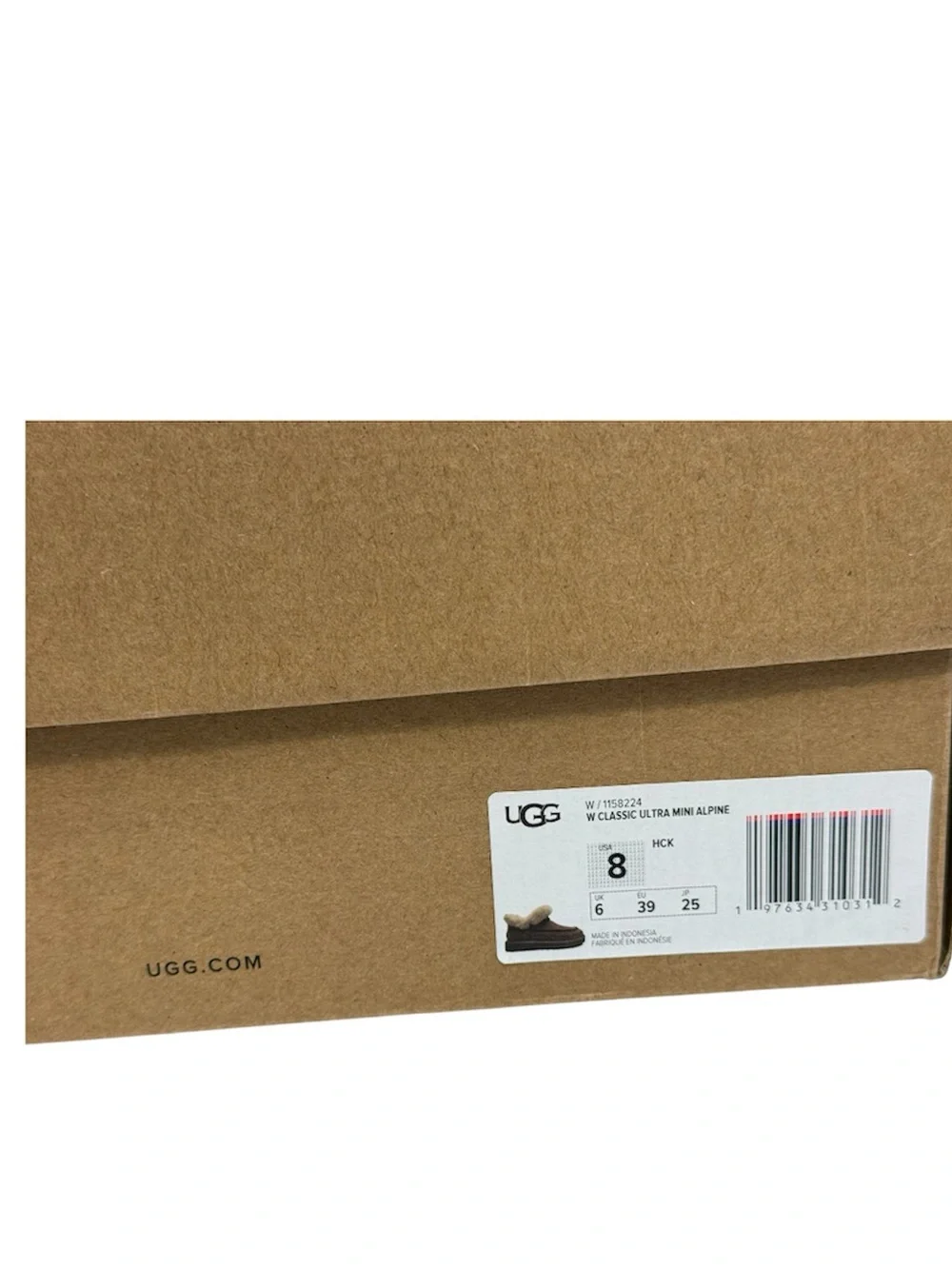 UGG Women's Classic Ultra Mini Alpine Boots, Size 8